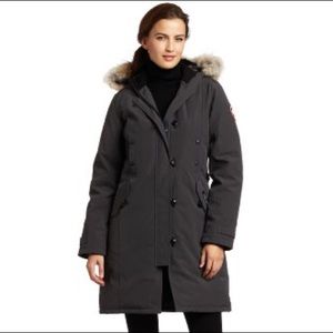 Canada Goose Kensington Parka Sz Medium Graphite